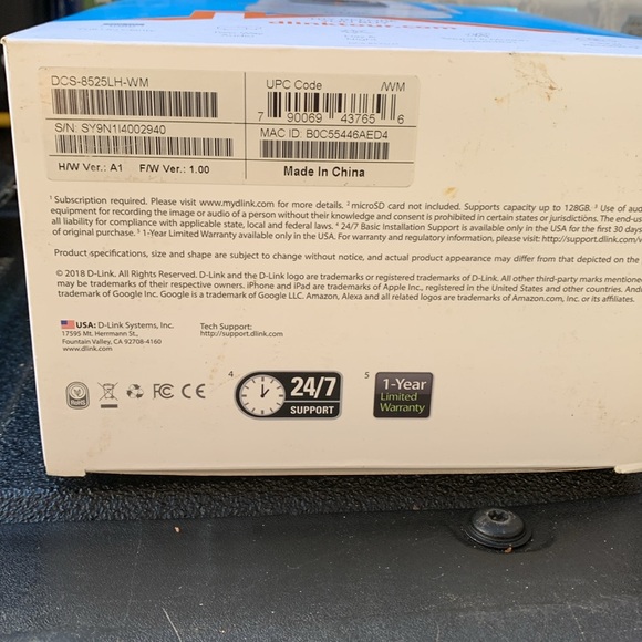 D-Link Full HD Pan & Tilt Wi-Fi Camera - Picture 2 of 6